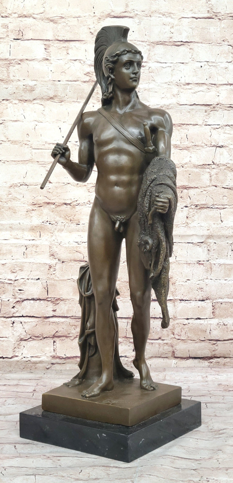 Collector`s Edition: Thorvaldsen`s Golden Fleece - Solid Bronze Sculpture