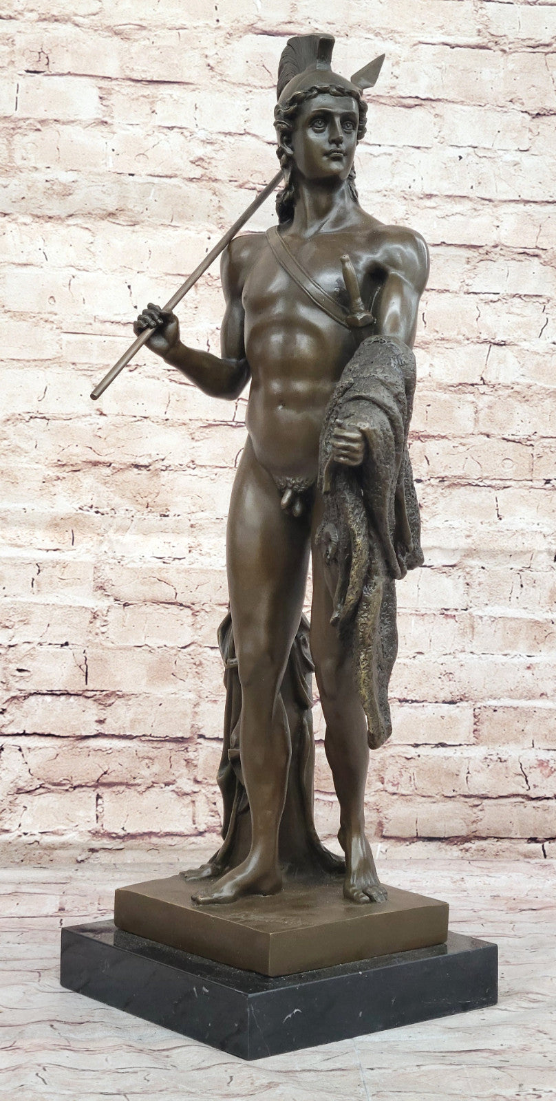 Collector`s Edition: Thorvaldsen`s Golden Fleece - Solid Bronze Sculpture