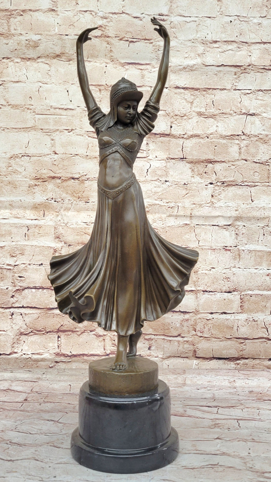 Bronze Dance of Culture: Dimitri Chiparus Sculpted Art Deco Nouveau