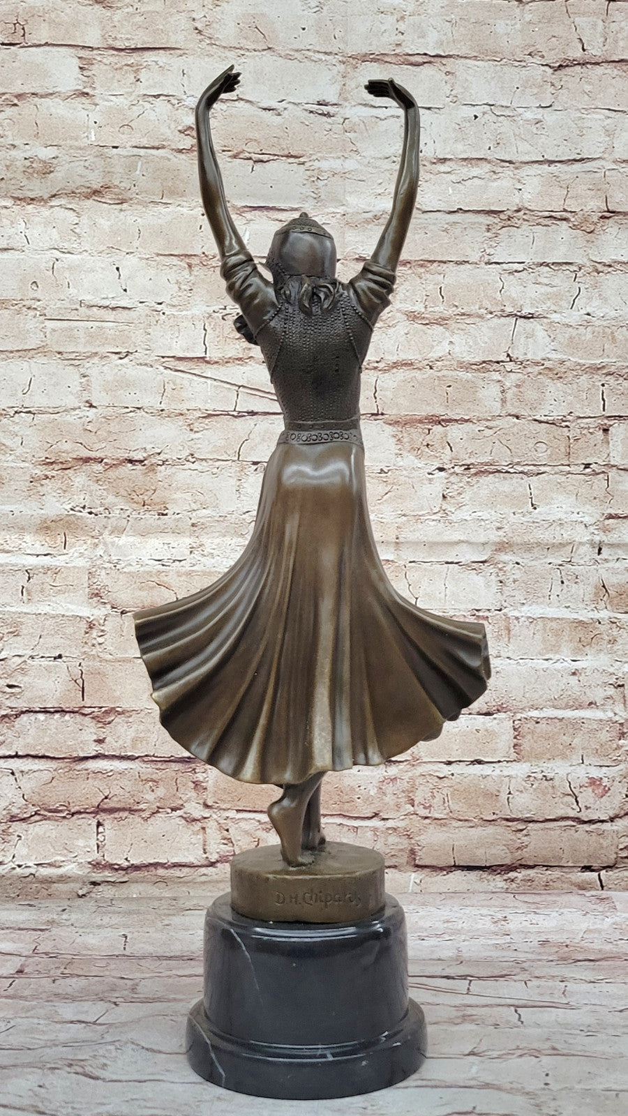 Bronze Dance of Culture: Dimitri Chiparus Sculpted Art Deco Nouveau