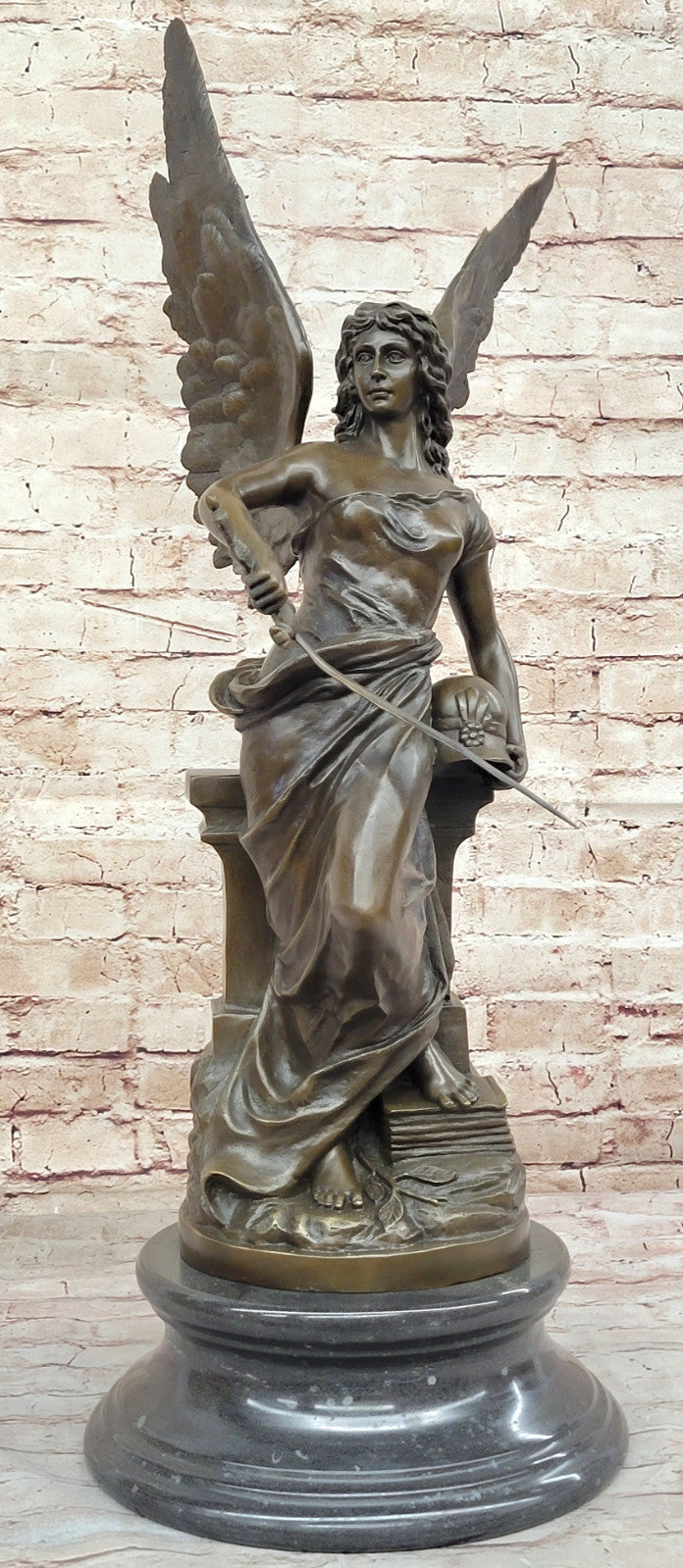 Collector`s Edition: Mario Nick`s Nike Goddess - Handcrafted Bronze Artwork