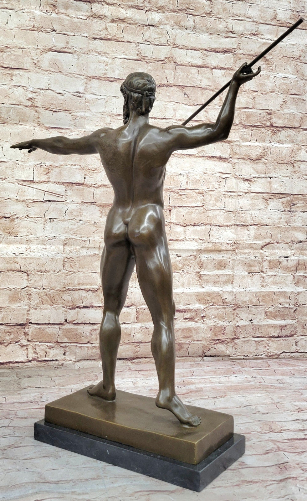 Exclusive Collector’s Edition: Hand-Signed Cesaro Zeus Bronze Figurine – Greek God Sculpture