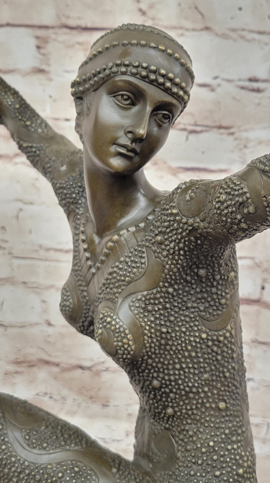 Home Decor Marvel: Chiparus Art Nouveau Bronze Figurine - Signed Statue