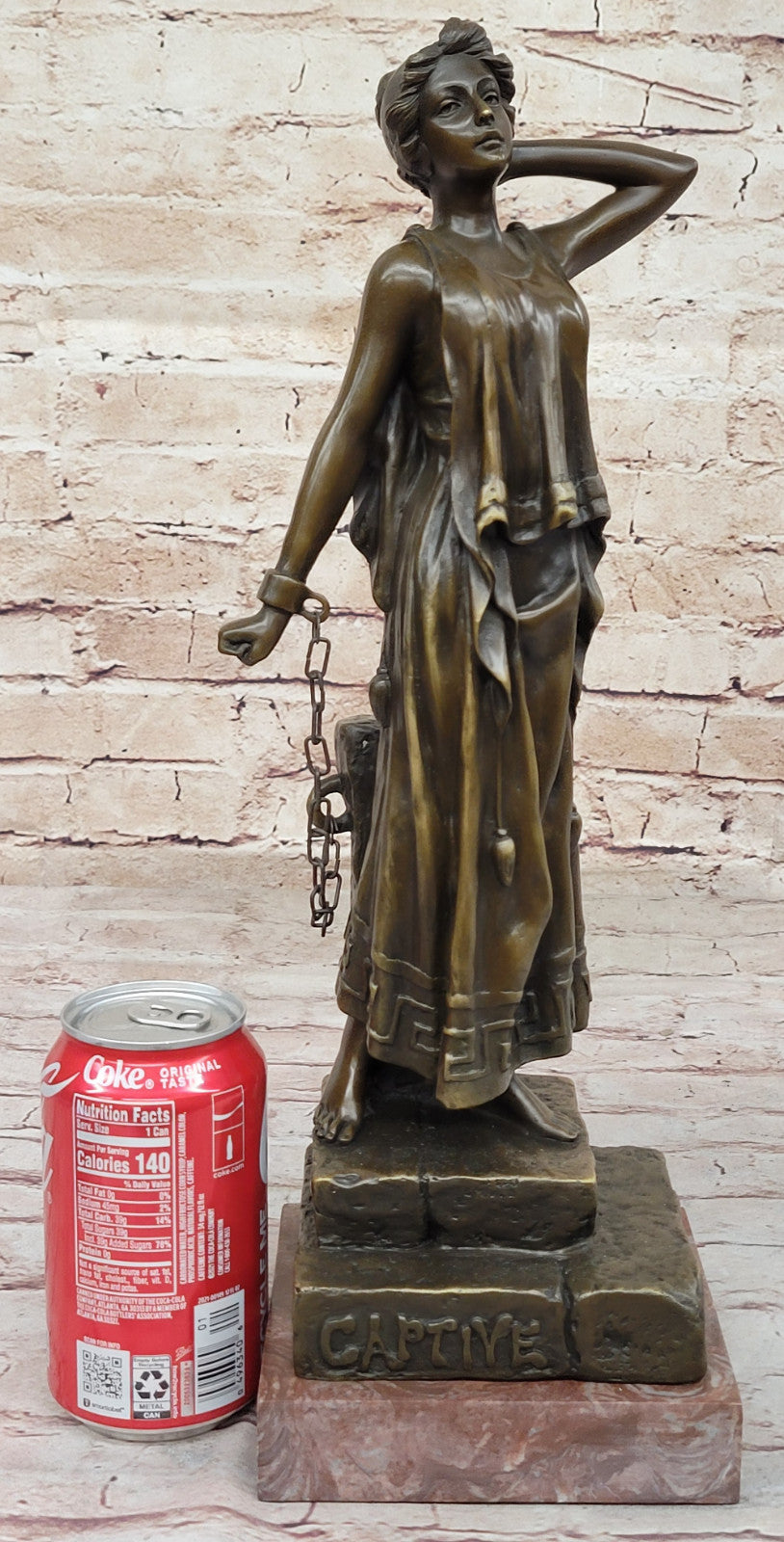 Timeless Beauty in Bronze: Villanis Statue - Sculpted Elegance for Fine Art Home Decor