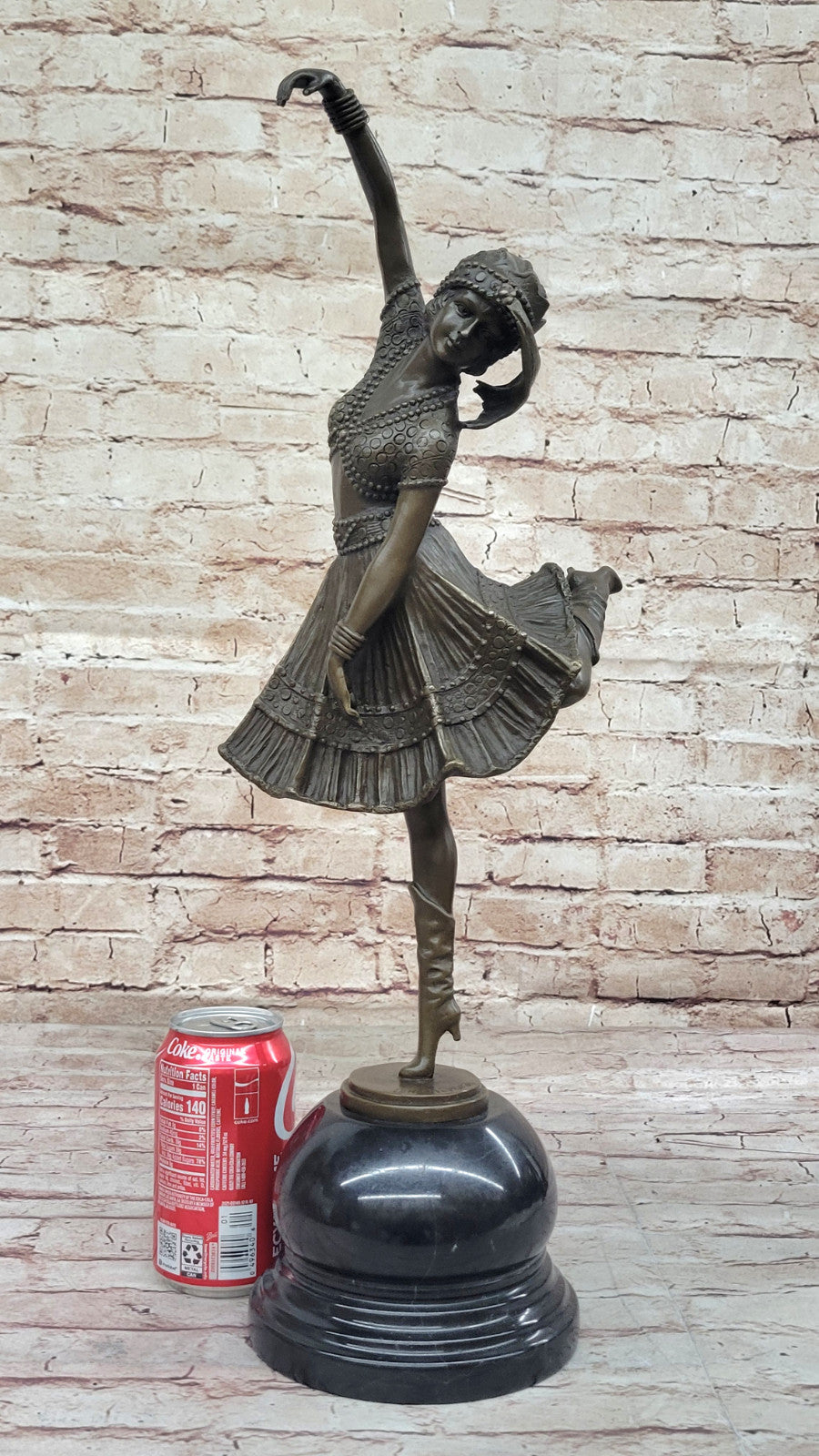 Museum-Quality Rarity: Chiparus`s Signed Bronze Sculpture - Fine Art Deco