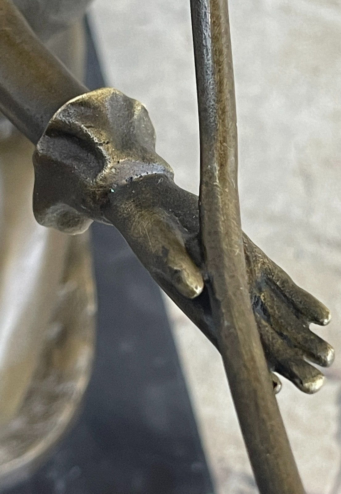 Art Deco Bronze Ring Dancer Statue – Signed Preiss Hot Cast Figurine Gift on Sale