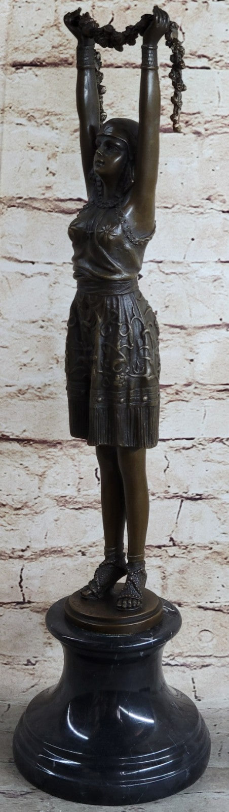 Signed Art Deco Chiparus Erotic Dancer Marble DEAL Bronze Sculpture Statue SALE