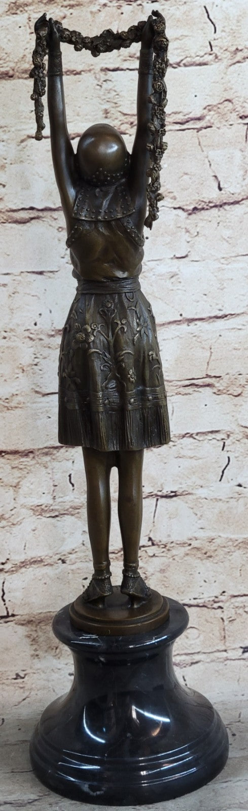 Signed Art Deco Chiparus Erotic Dancer Marble DEAL Bronze Sculpture Statue SALE