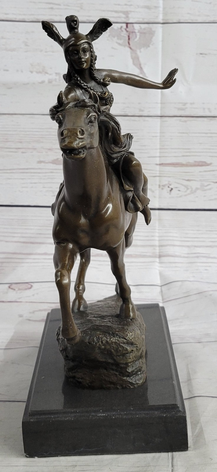 Art Deco Top Quality Detailed Bronze Artwork Female Naked Nude Bronze Statue