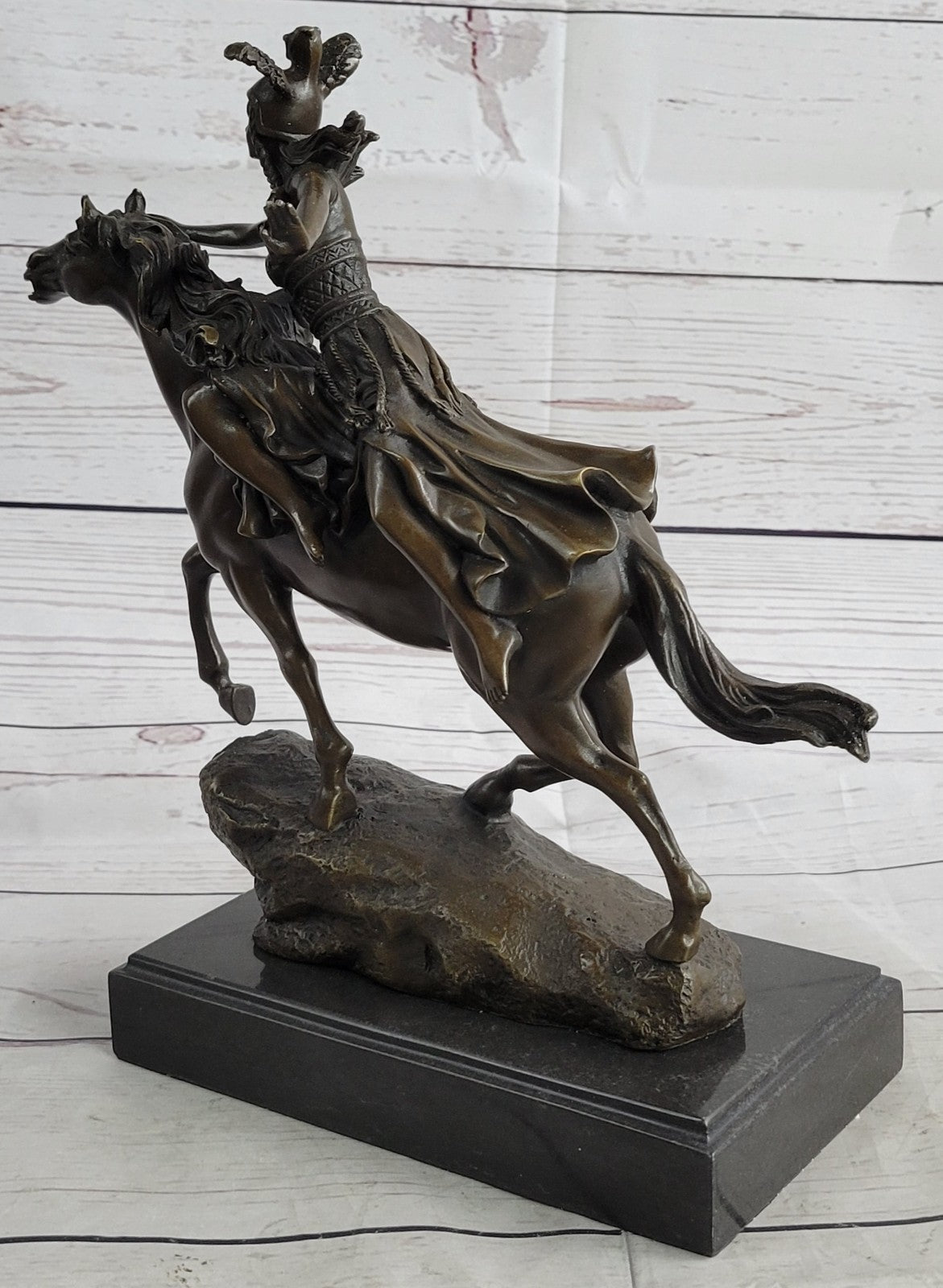 Art Deco Top Quality Detailed Bronze Artwork Female Naked Nude Bronze Statue