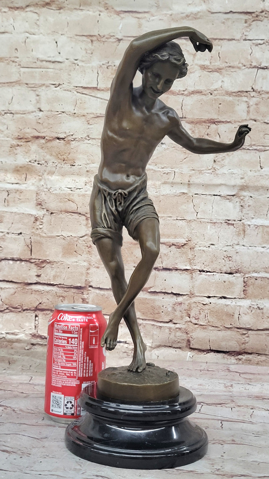 Timeless Masterpiece: Duret`s "Neapolitan Dancer" Bronze Figurine - Artistic Decor