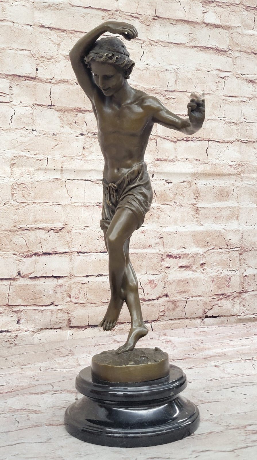 Timeless Masterpiece: Duret`s "Neapolitan Dancer" Bronze Figurine - Artistic Decor