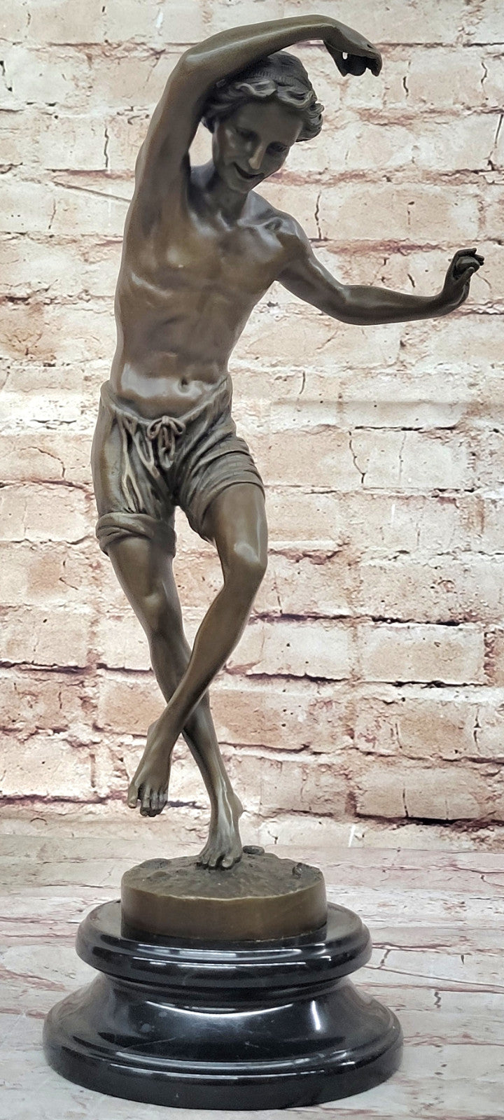 Timeless Masterpiece: Duret`s "Neapolitan Dancer" Bronze Figurine - Artistic Decor