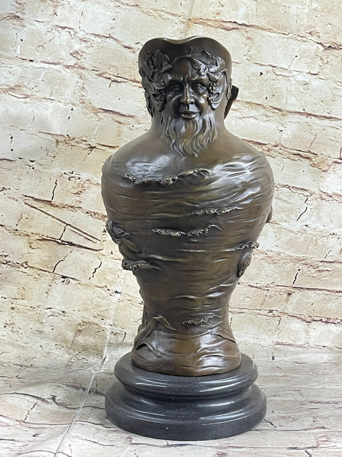 Beautiful Mermaid Mermaids Flower Vase Bronze Sculpture Home Decor Mythical