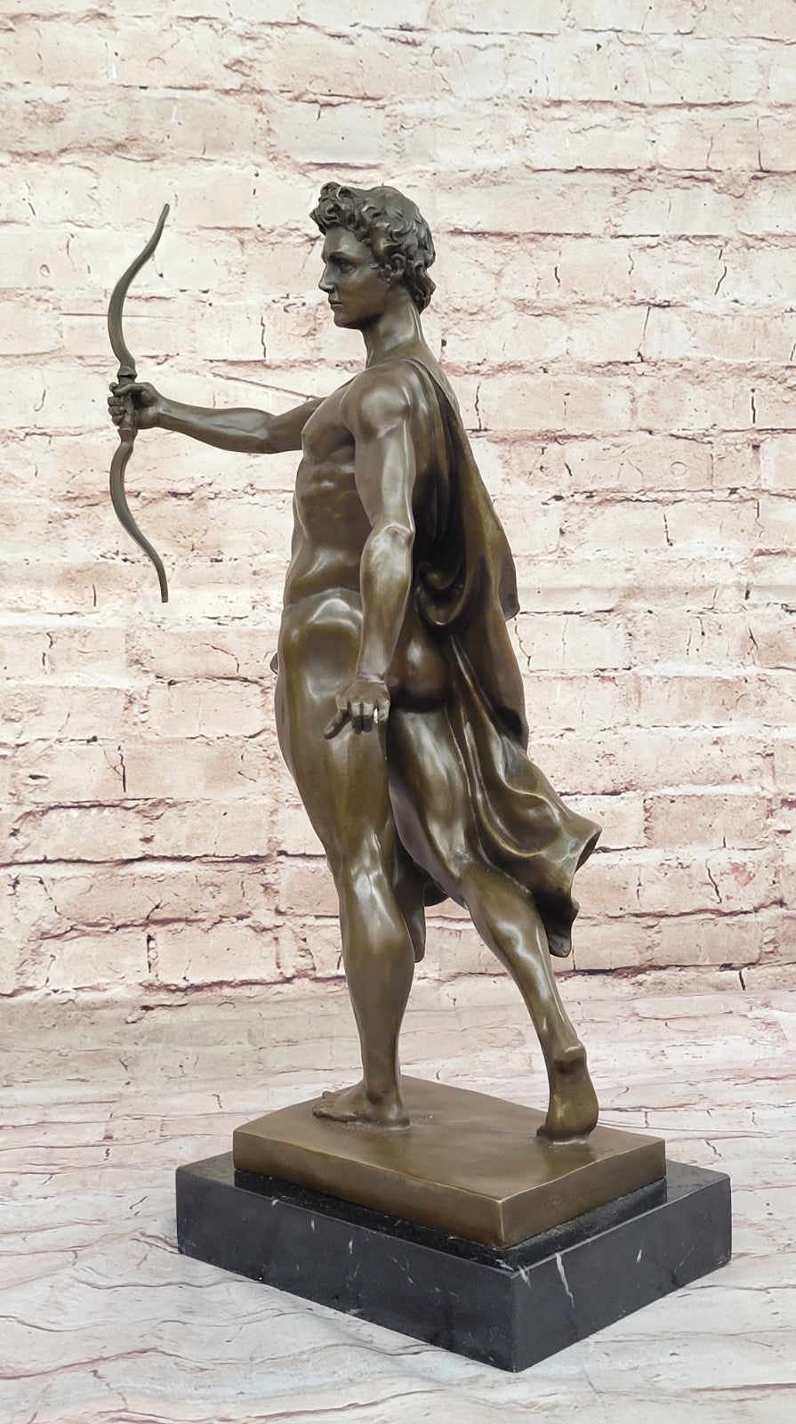 Artistic Masterpiece: Milo`s Cupid Bronze Statue - Hot Cast Museum Quality Artwork