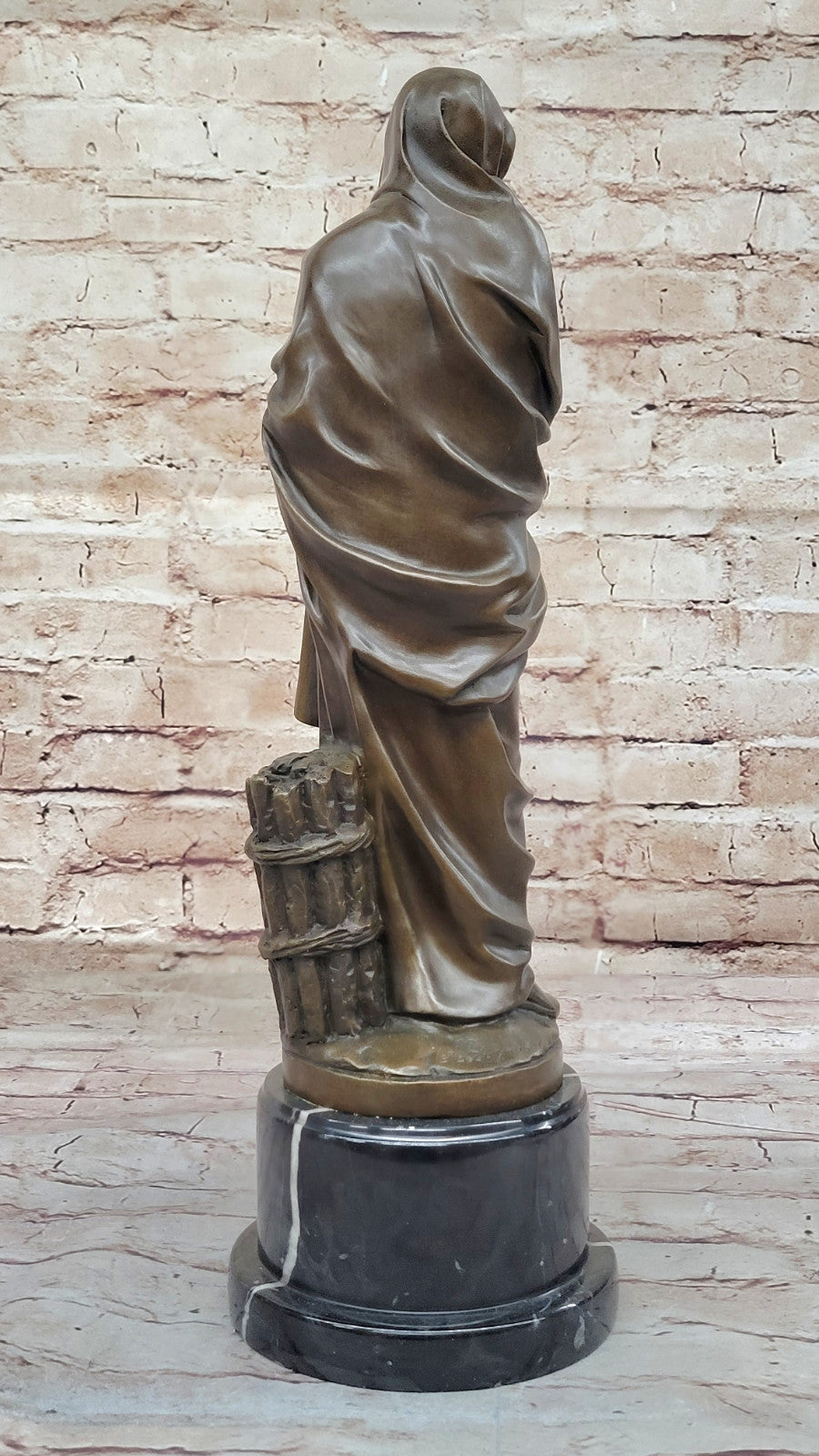 Museum Quality: Ed Zegut`s Signed Jesus of Nazareth - Bronze Figurine