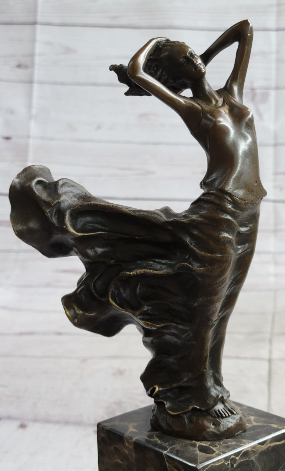 Handcrafted Sexy Goddess By Milo Bronze Sculpture Art Decorative Masterpiece