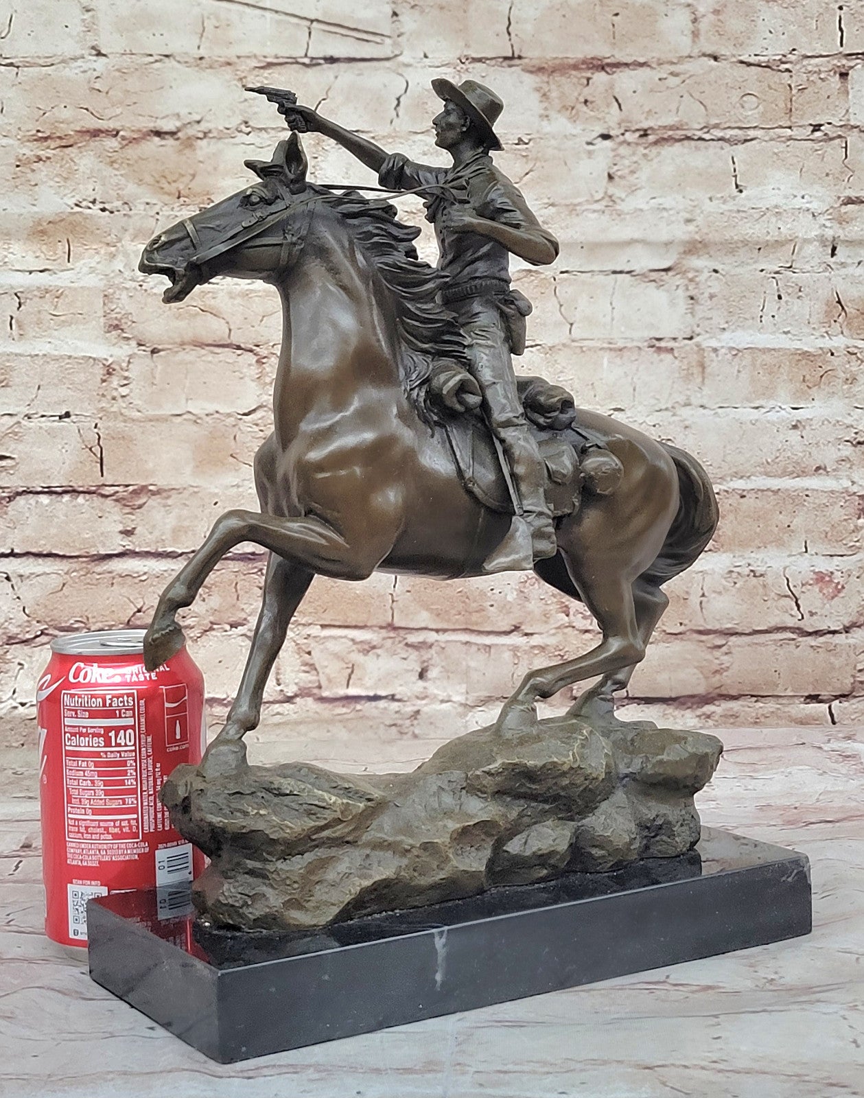 Old School Charm: Karl Kauba`s Cowboy on Horse - Collectible Bronze Artwork