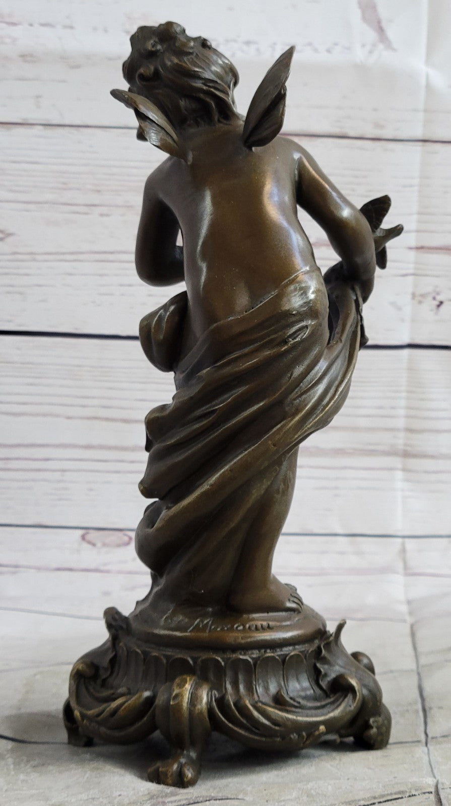 BRONZES Europe Style Bronze Sculpture Art Collection Casting Bronze Fairy Statue