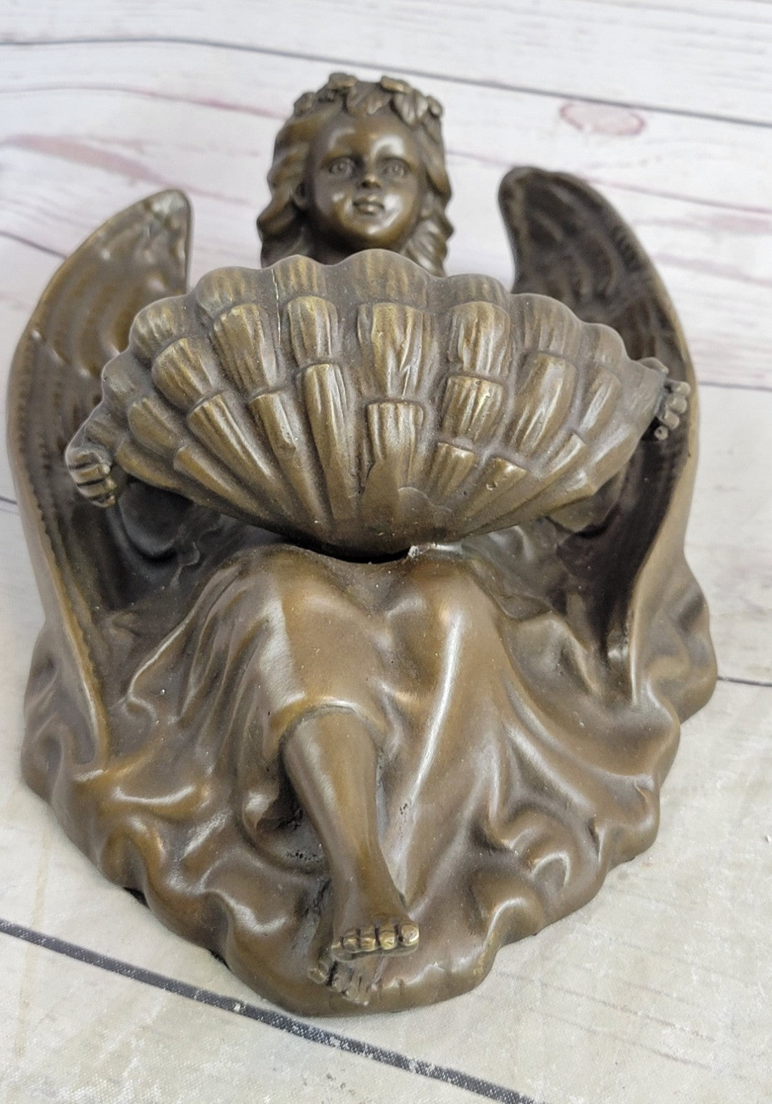 Handcrafted Detailed Wall Mount Bronze Lost Wax Method Ornate Sculpture Art GIFT