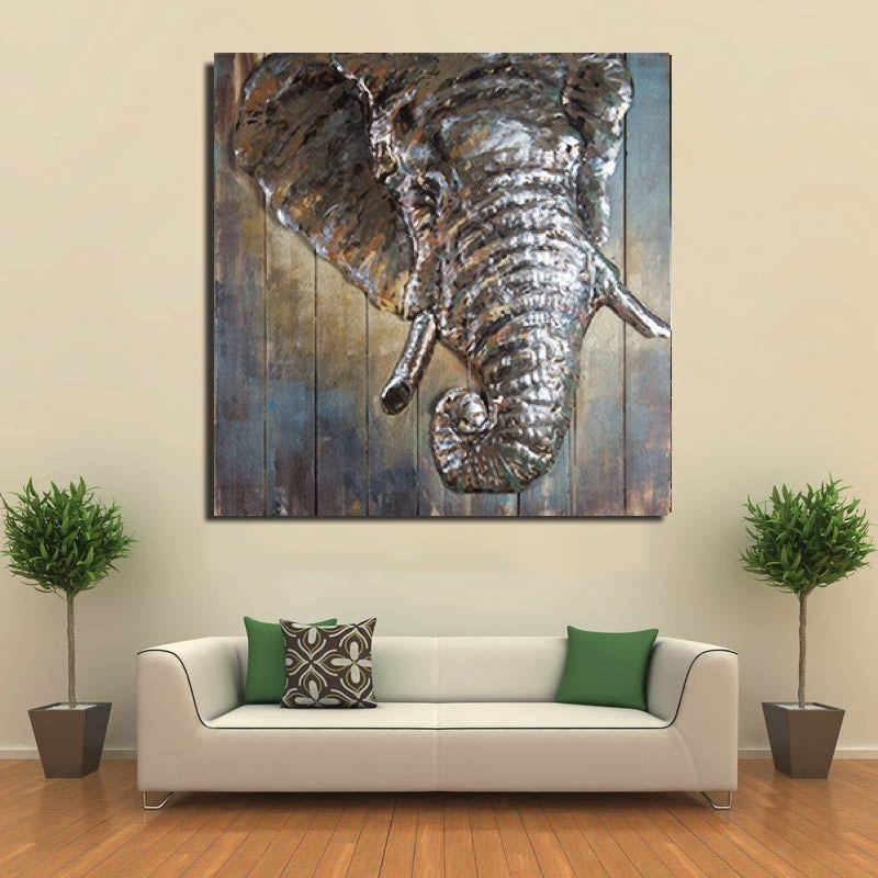 Buy Fashionable 3D Animal Wall Art – Handcrafted Metal Wall Décor for Modern Homes