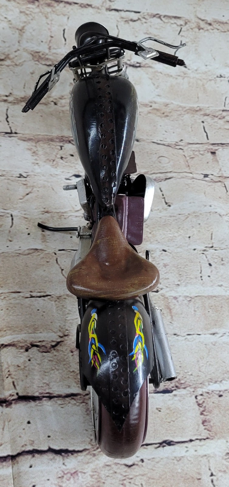 Vintage Reproduction by European Finery Hot Cast Harley Davidson Motorcycle