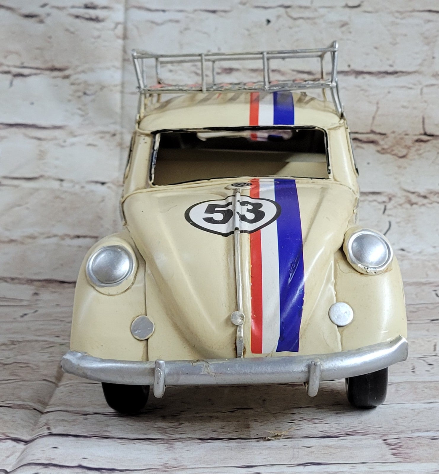 Herbie the Love Bug Volkswagen VW Beetle 1/8 Scale Mint New In Box Hot Cast