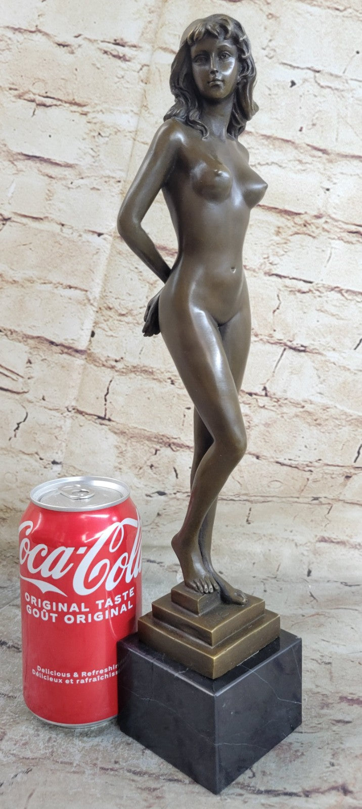 Buy Collectible Classic Nude Goddess Bronze Beauty Sculpture – Elegant Home Decor & Gift Figure