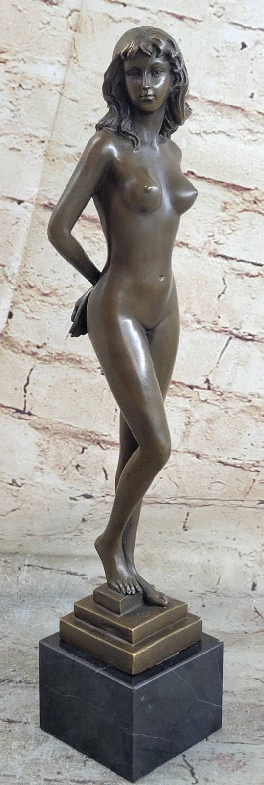 Buy Collectible Classic Nude Goddess Bronze Beauty Sculpture – Elegant Home Decor & Gift Figure