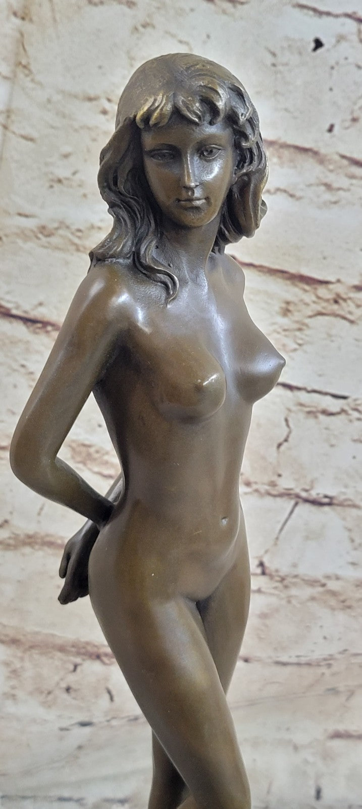 Buy Collectible Classic Nude Goddess Bronze Beauty Sculpture – Elegant Home Decor & Gift Figure