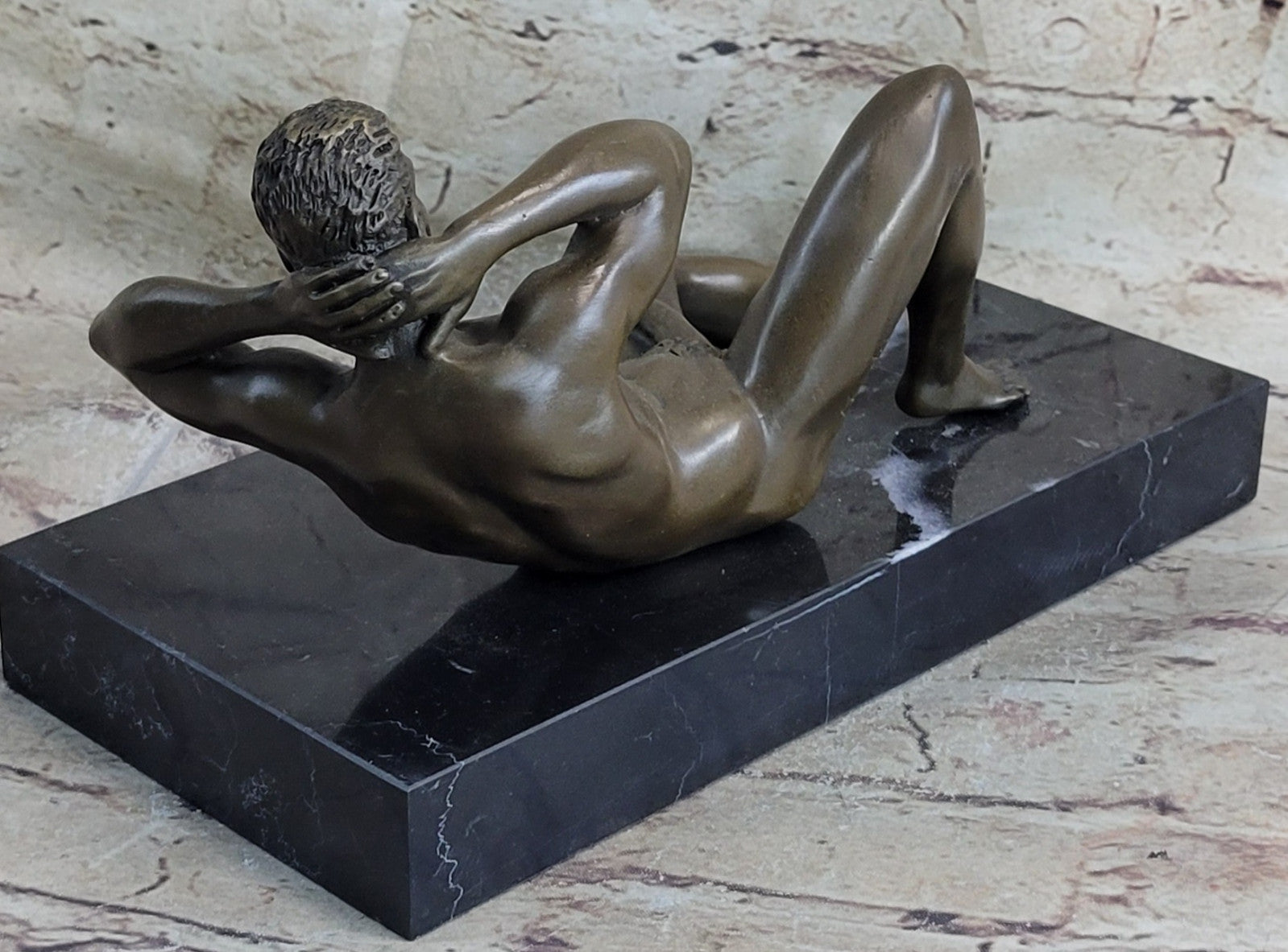 Nude Bronze Sculpture Hot Cast Museum Quality Figurine Figure Decor Lost Wax