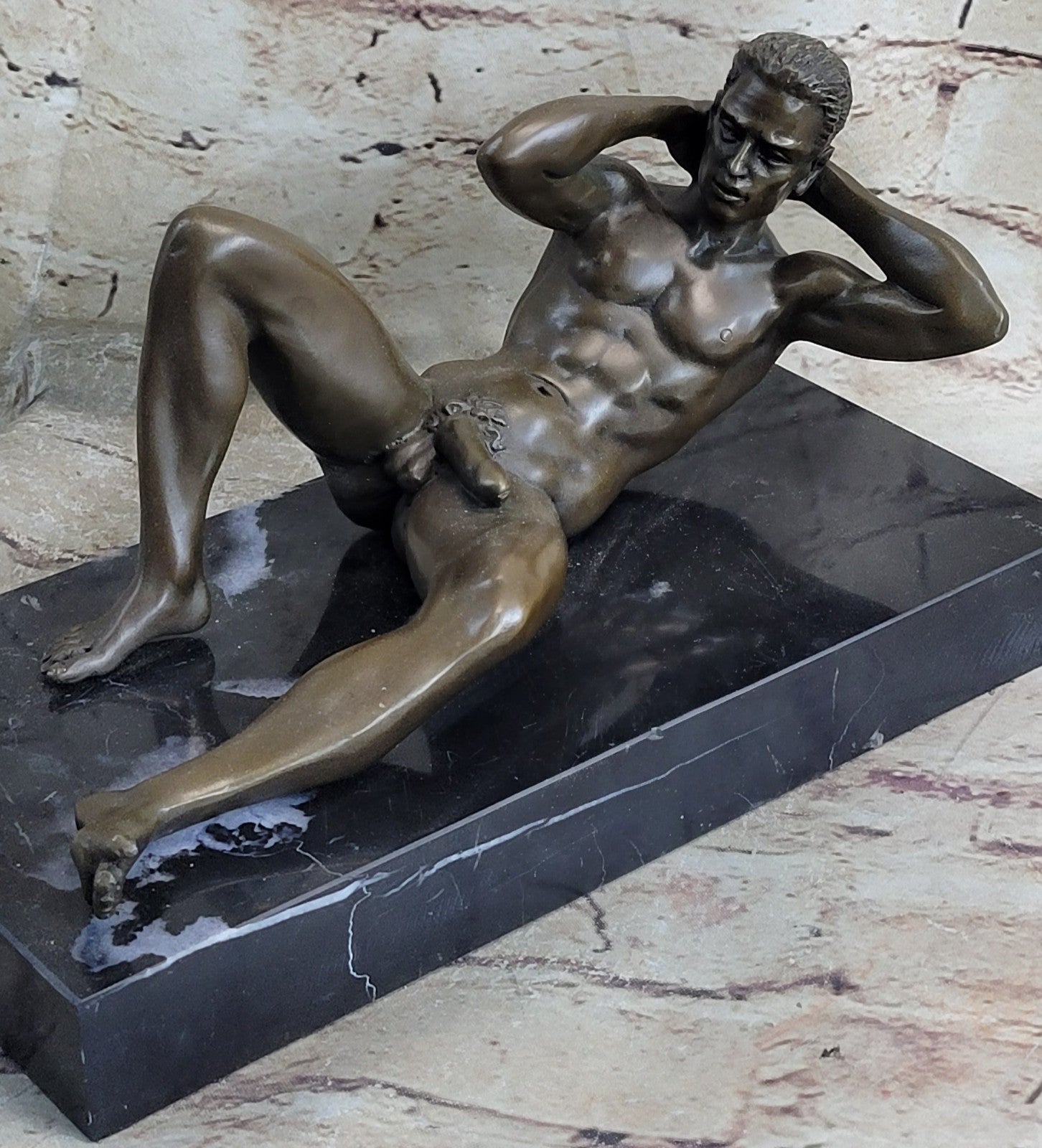 Nude Bronze Sculpture Hot Cast Museum Quality Figurine Figure Decor Lost Wax