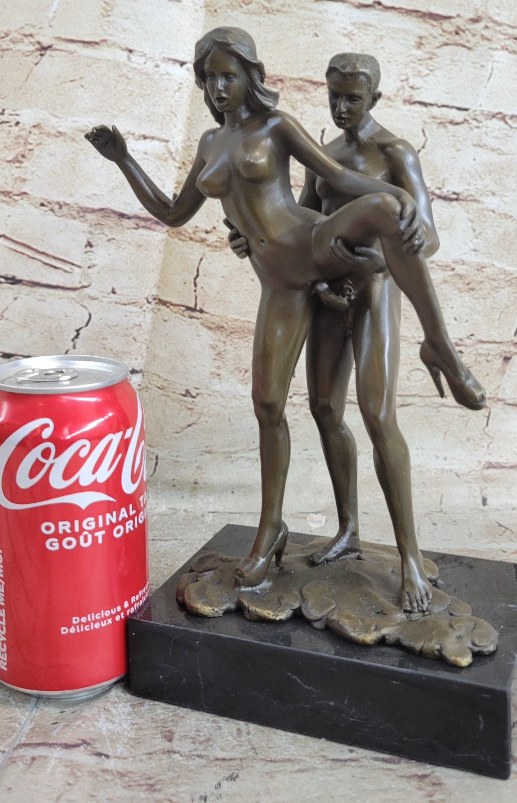 NEW Bronze Sculpture Nude Art Statue, Female Nude Erotic Quality Gift Decor