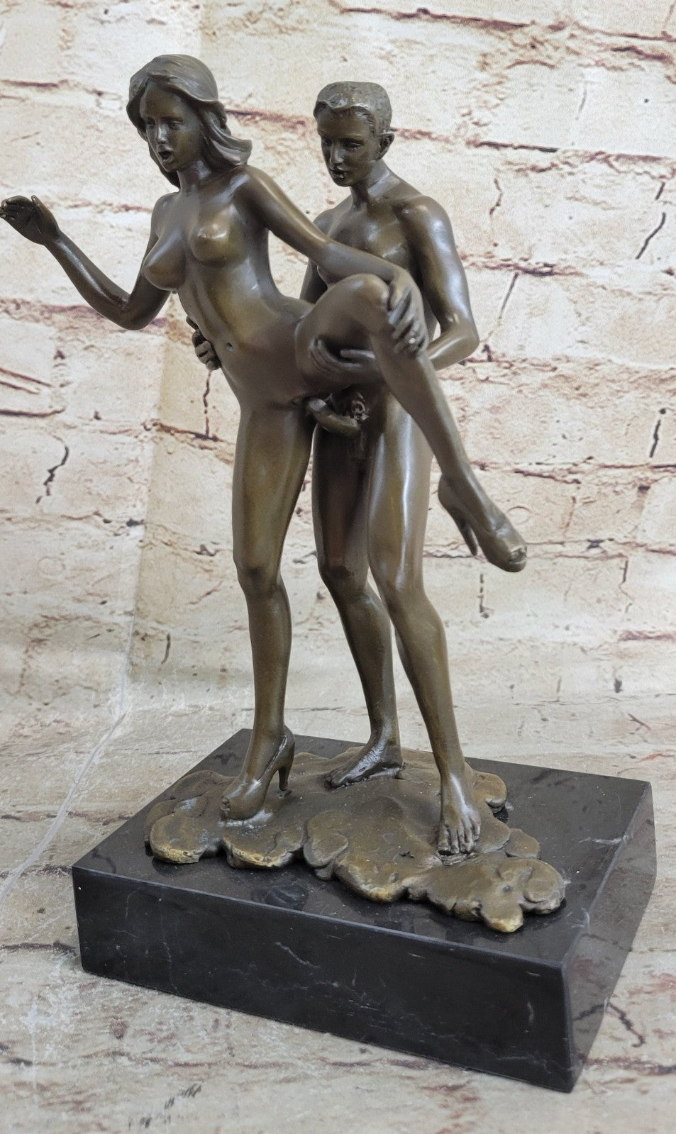 NEW Bronze Sculpture Nude Art Statue, Female Nude Erotic Quality Gift Decor