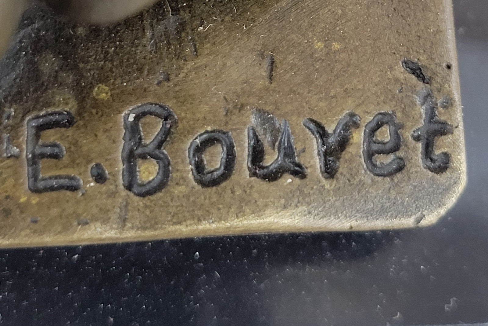 Maide Bouret Artist French Renowned Woman Statue Handcrafted Bronze Decor Art T