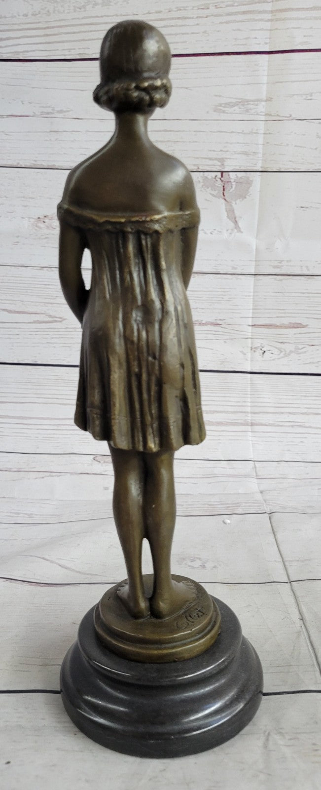 Handcrafted bronze sculpture Marble Milo By Signed Original Elegant Classic Artwork