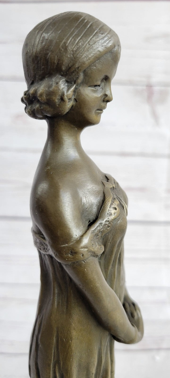 Handcrafted bronze sculpture Marble Milo By Signed Original Elegant Classic Artwork
