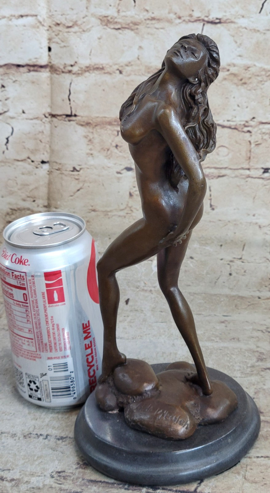 Buy Sensual Nude Female Athlete Bronze Sculpture – Large Marble Art Statue for Sale