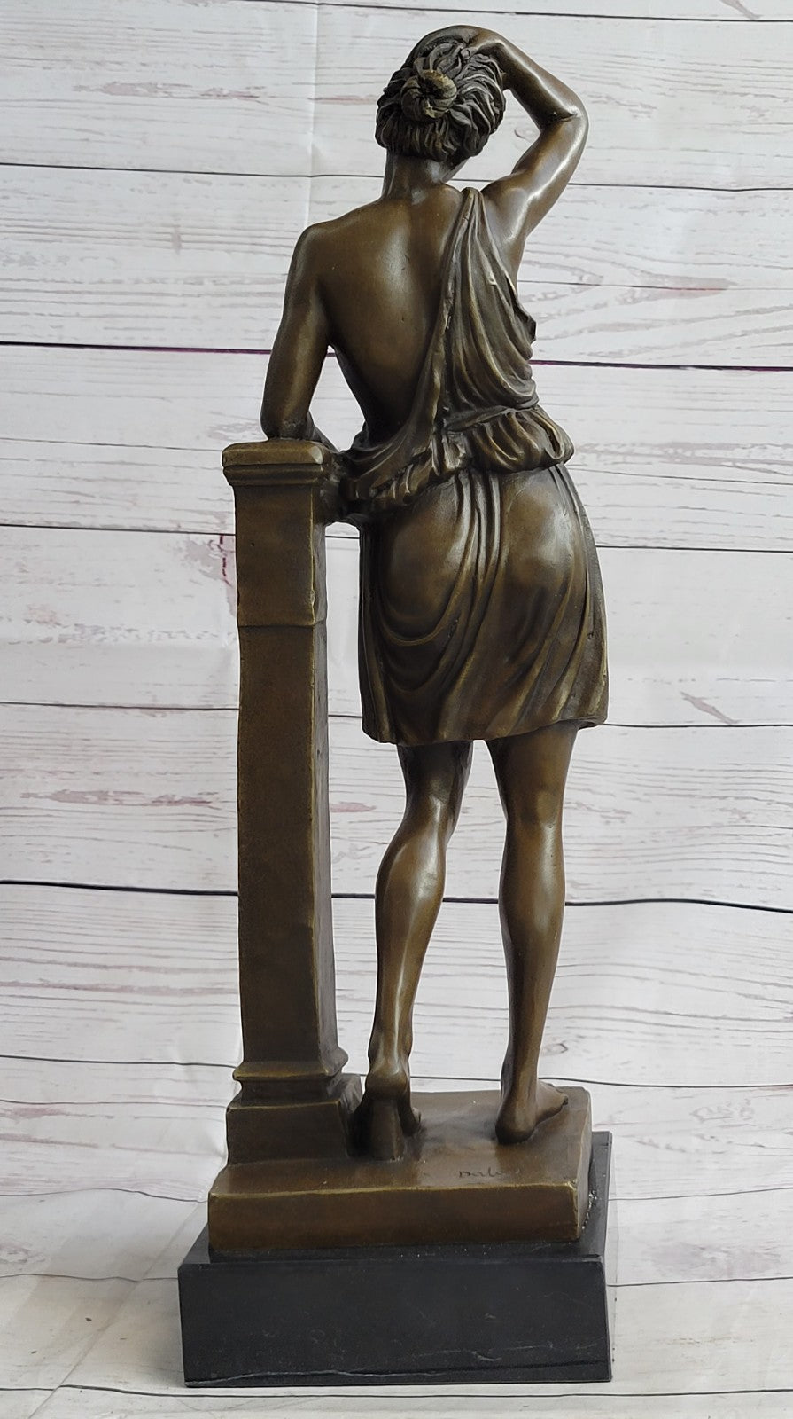 Museum Quality Classic Roman Style Nude Woman by Lange Hot Cast Masterpiece