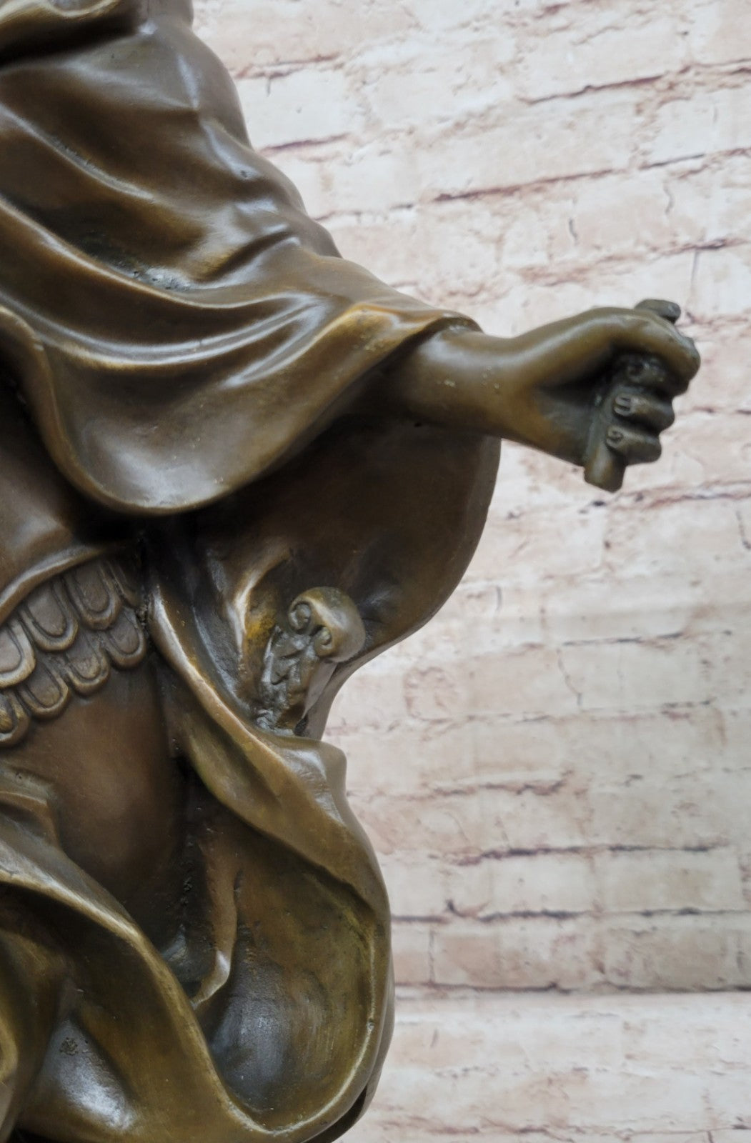 Ancient Of Man Dino Decarlo Original Signed Handcrafted Bronze Sculpture