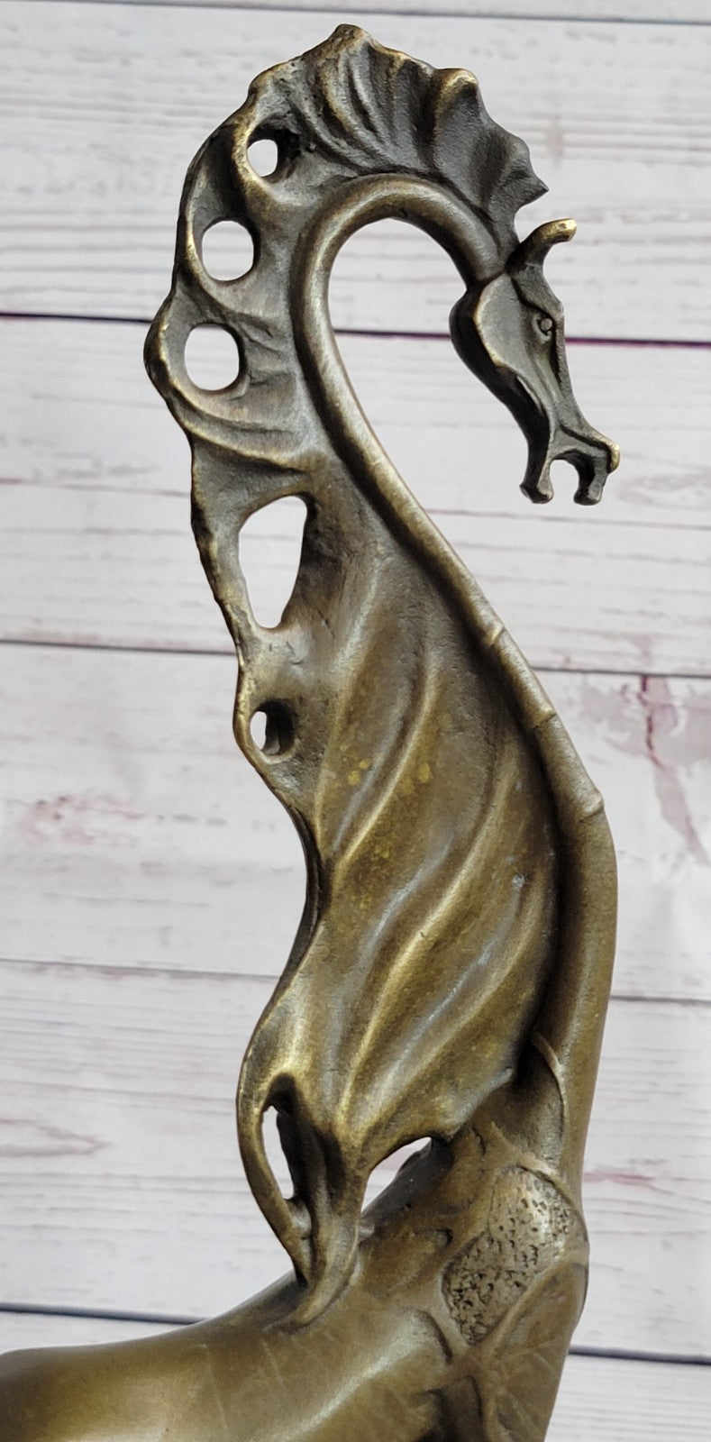 Abstract Modern Art Salvador Dali Horse Hot Cast Bronze Sculpture Marble Figurin