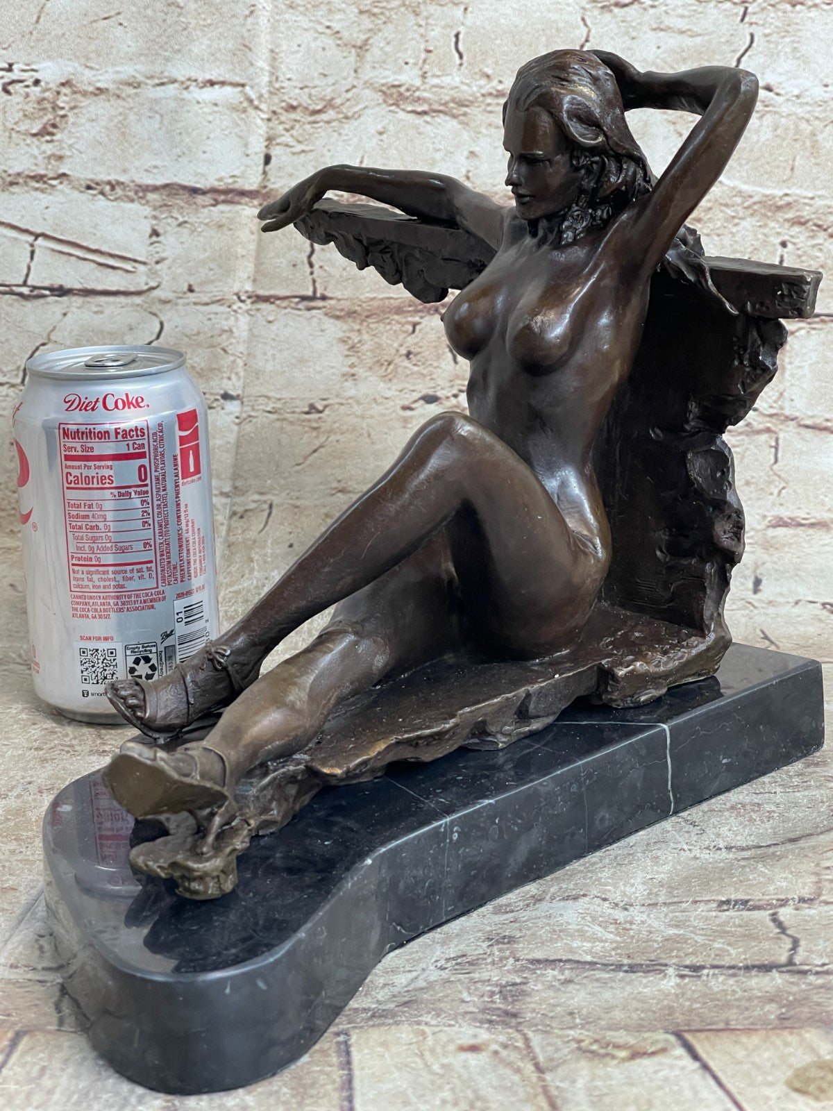 Handcrafted bronze sculpture SALE Female Nude Original Artwork by Vitaleh