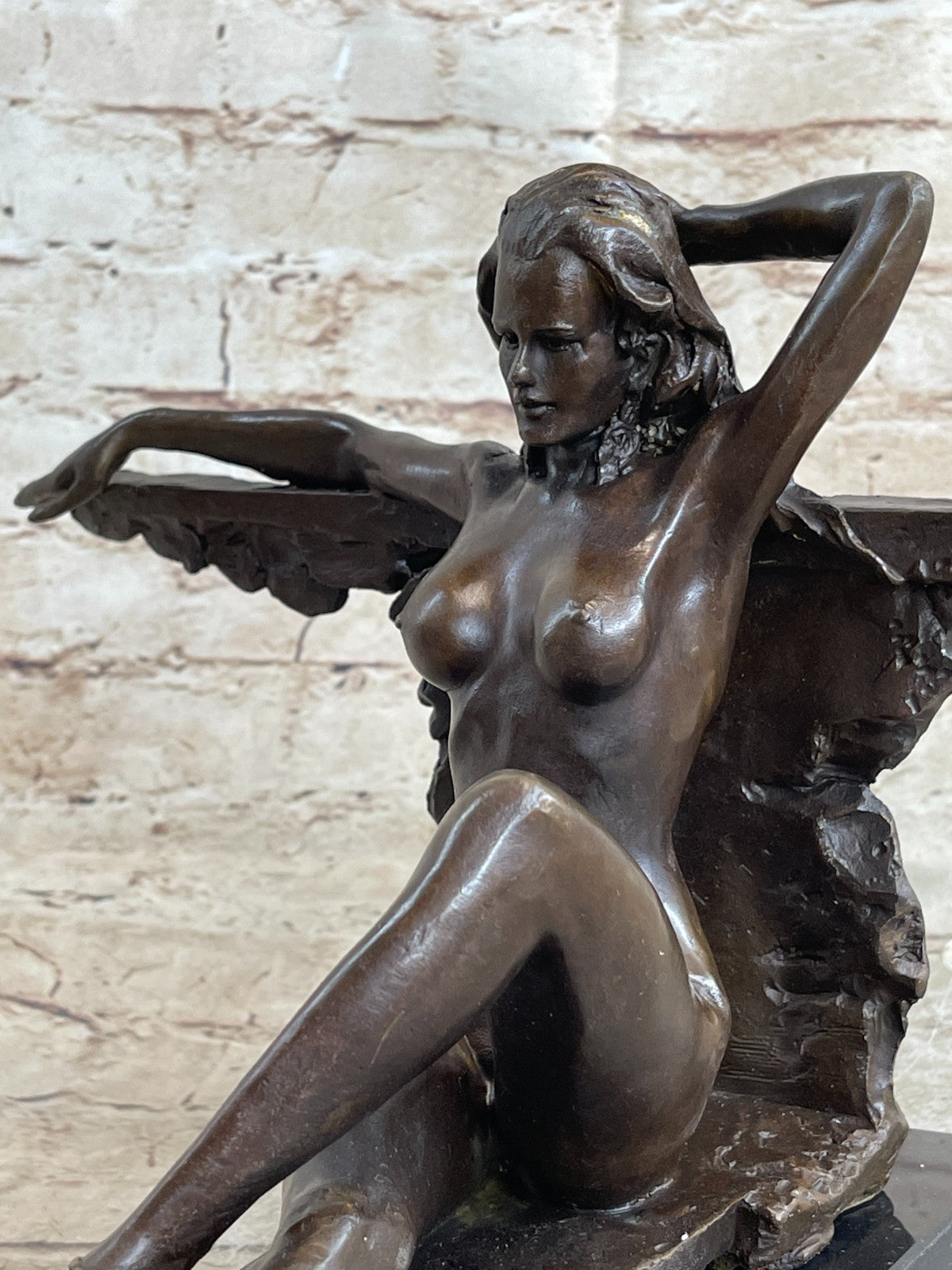 Handcrafted bronze sculpture SALE Female Nude Original Artwork by Vitaleh