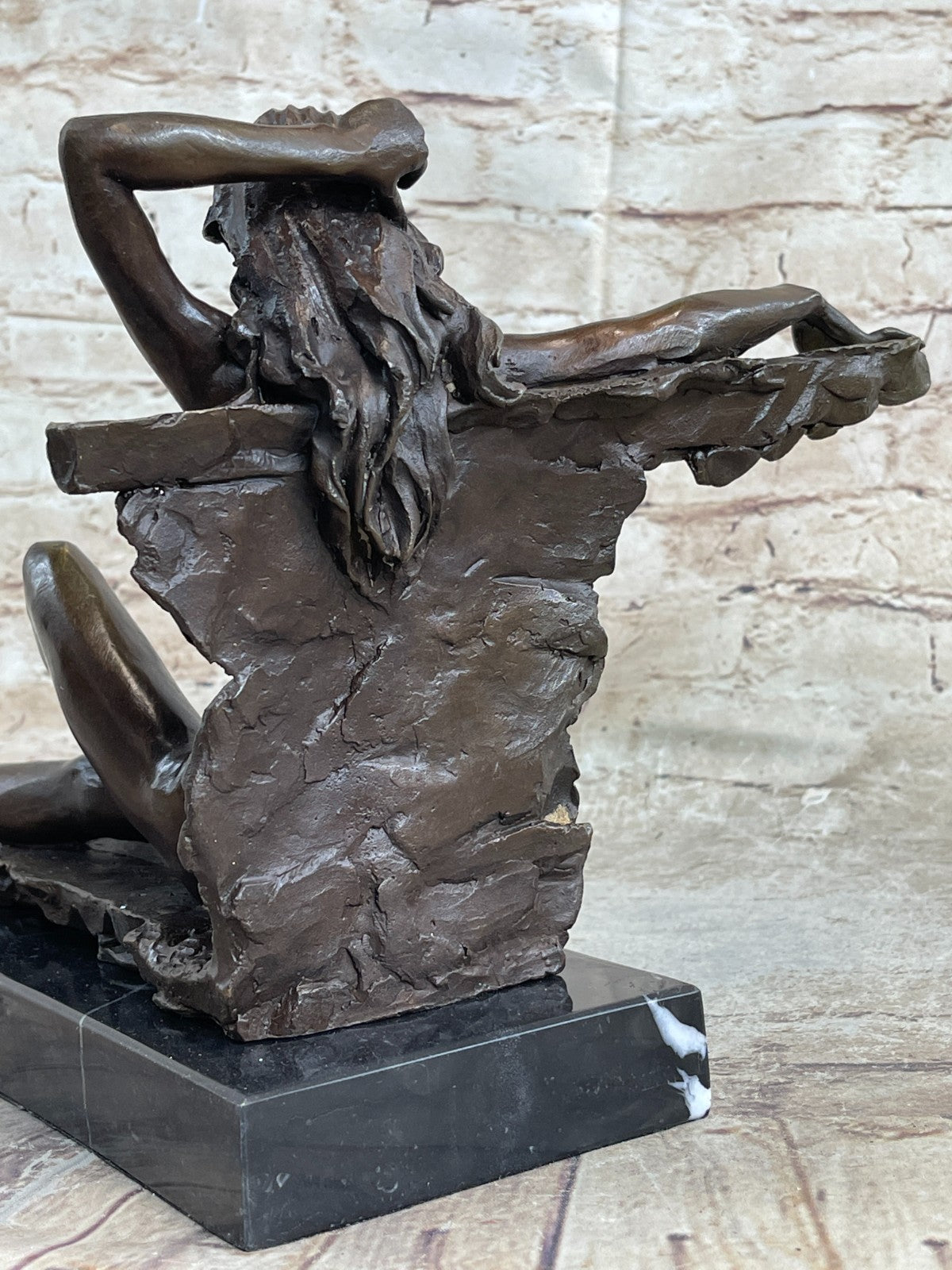 Handcrafted bronze sculpture SALE Female Nude Original Artwork by Vitaleh