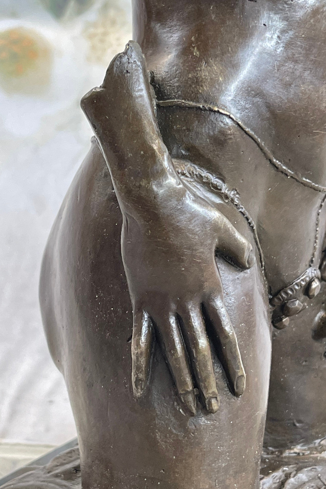 Handcrafted bronze sculpture SALE Torso Female Nude Abstract Edition Collector