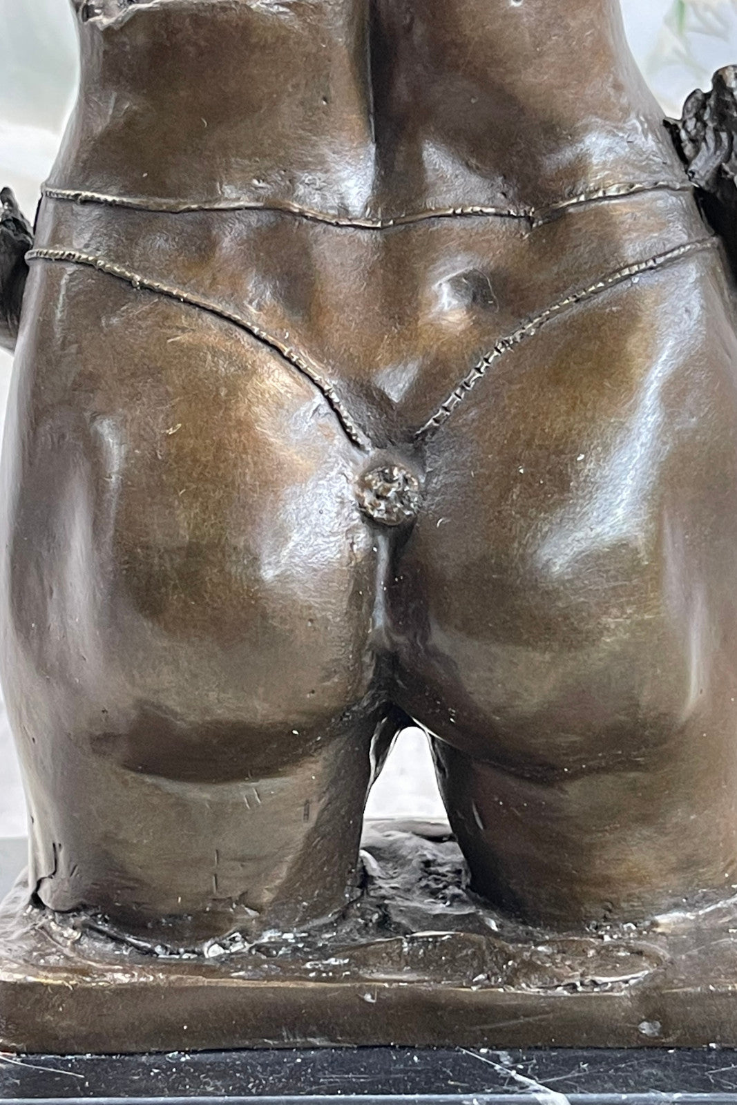 Handcrafted bronze sculpture SALE Torso Female Nude Abstract Edition Collector
