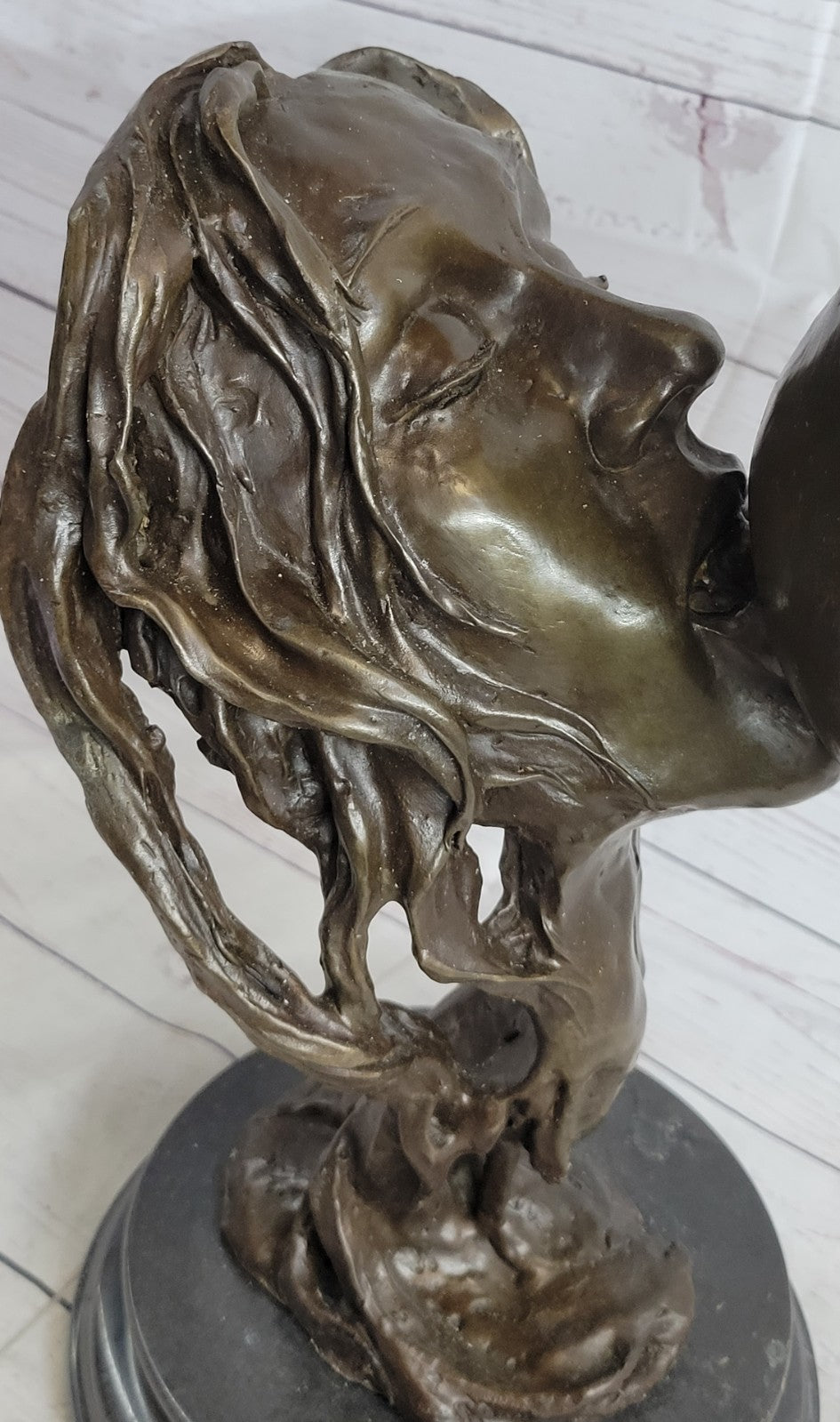 Handcrafted bronze sculpture SALE Erotic Mavchi By Love Women Edition Limited