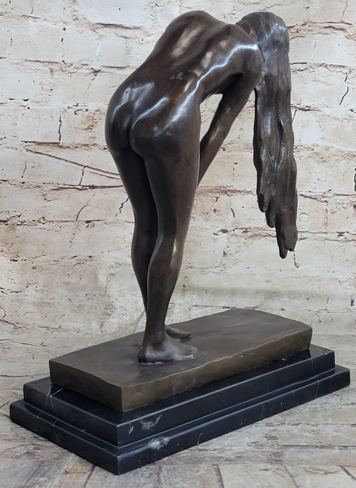 Handcrafted bronze sculpture SALE Nude Deco Art Vitaleh Quality Artwork