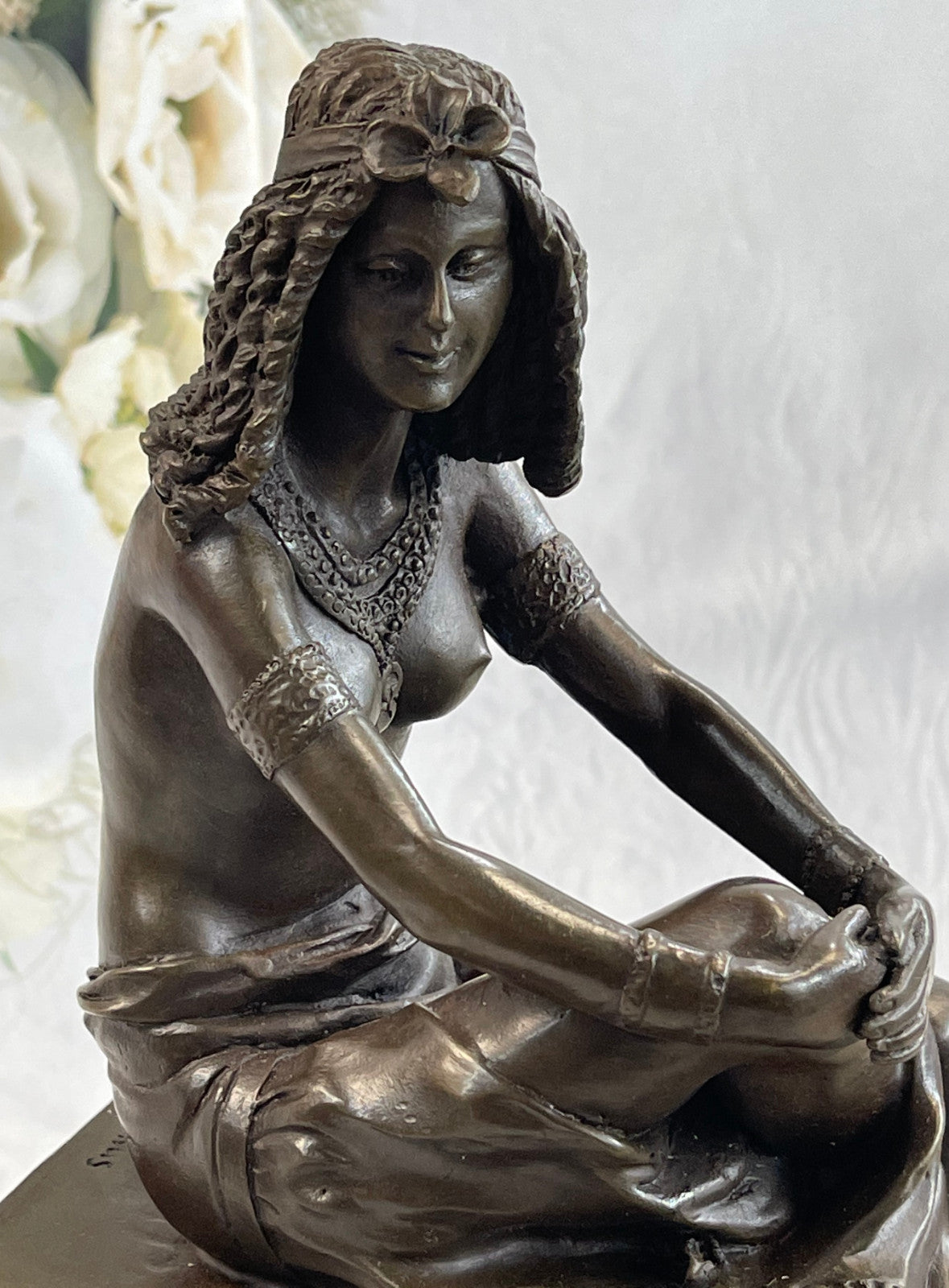 Buy Now – 25 LBS Cleopatra Queen of Egypt Bronze Statue | Rare Collectible Egyptian Artwork for Sale