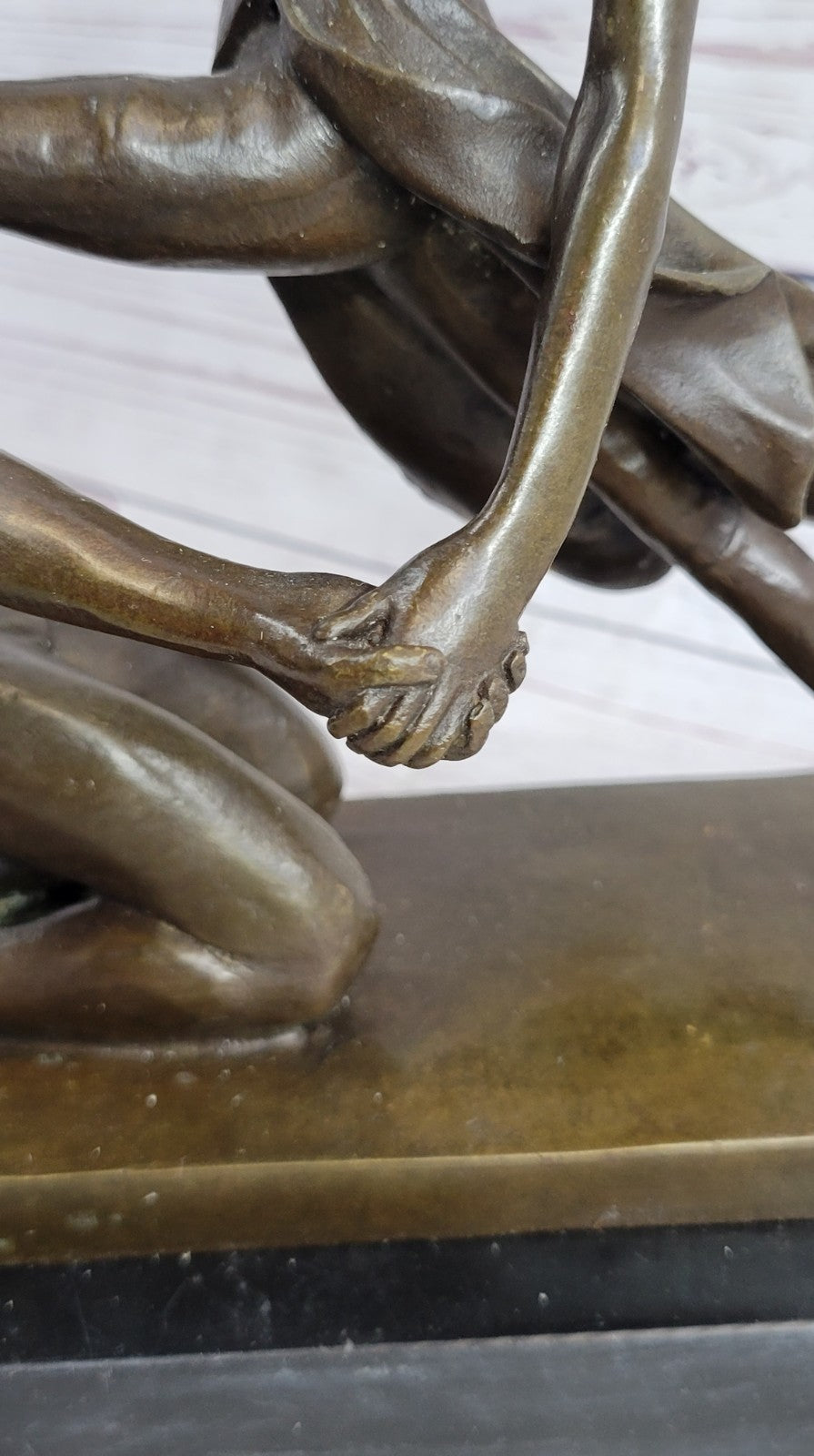 Home Deco Dancers Romance Sculpture Bronze Sculpture Statue Figurine Figure Art